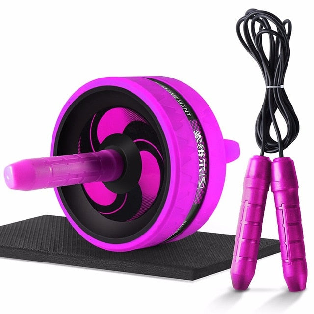 Ab Roller & Jump Rope 2in1