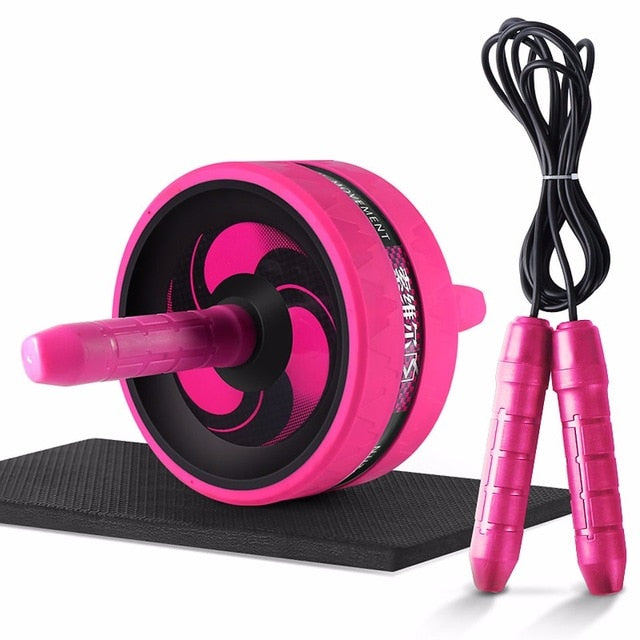 Ab Roller & Jump Rope 2in1