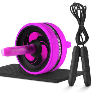 Ab Roller & Jump Rope 2in1