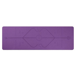 Yoga Mat with Position